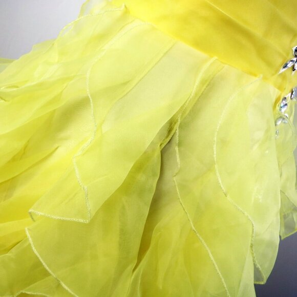 GRACE KARIN A Line Bridesmaid Dresses Long Prom Gown Size 8 Yellow - Picture 7 of 12